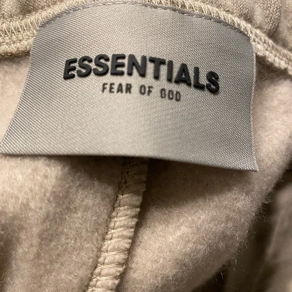 FOG-Fear Of God Essentials Sweatpants Tan - Picture 3 of 6